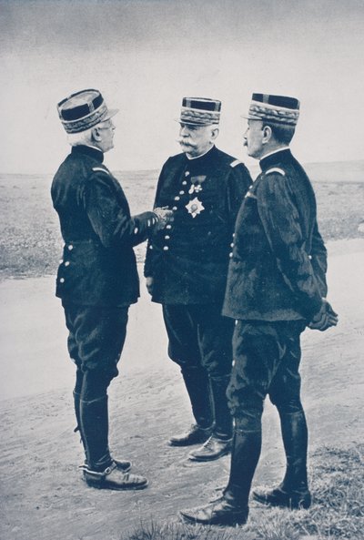 ダルバル将軍、ジョフレ将軍、フォッシュ将軍 作： French Photographer